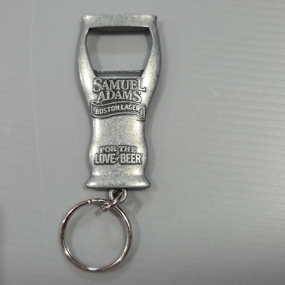 Sam Adams Metal Keychain Bottle Opener